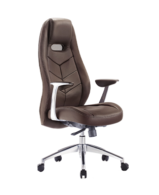 Steel Leather Office Chair