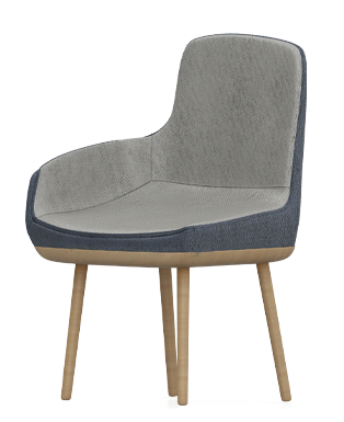 Tringle Shape Chair