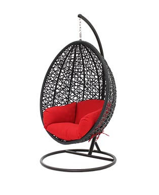 Black Swing Chair